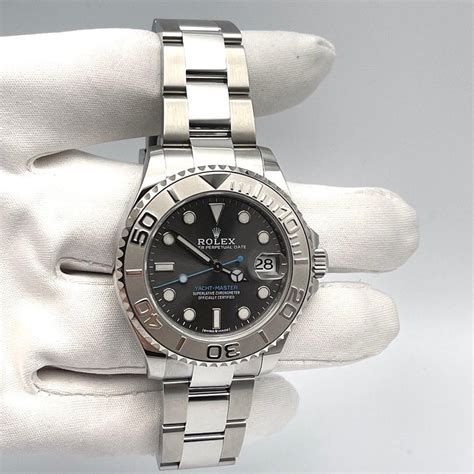 rolex yacht master stainless steel|rolex yacht master rhodium investment.